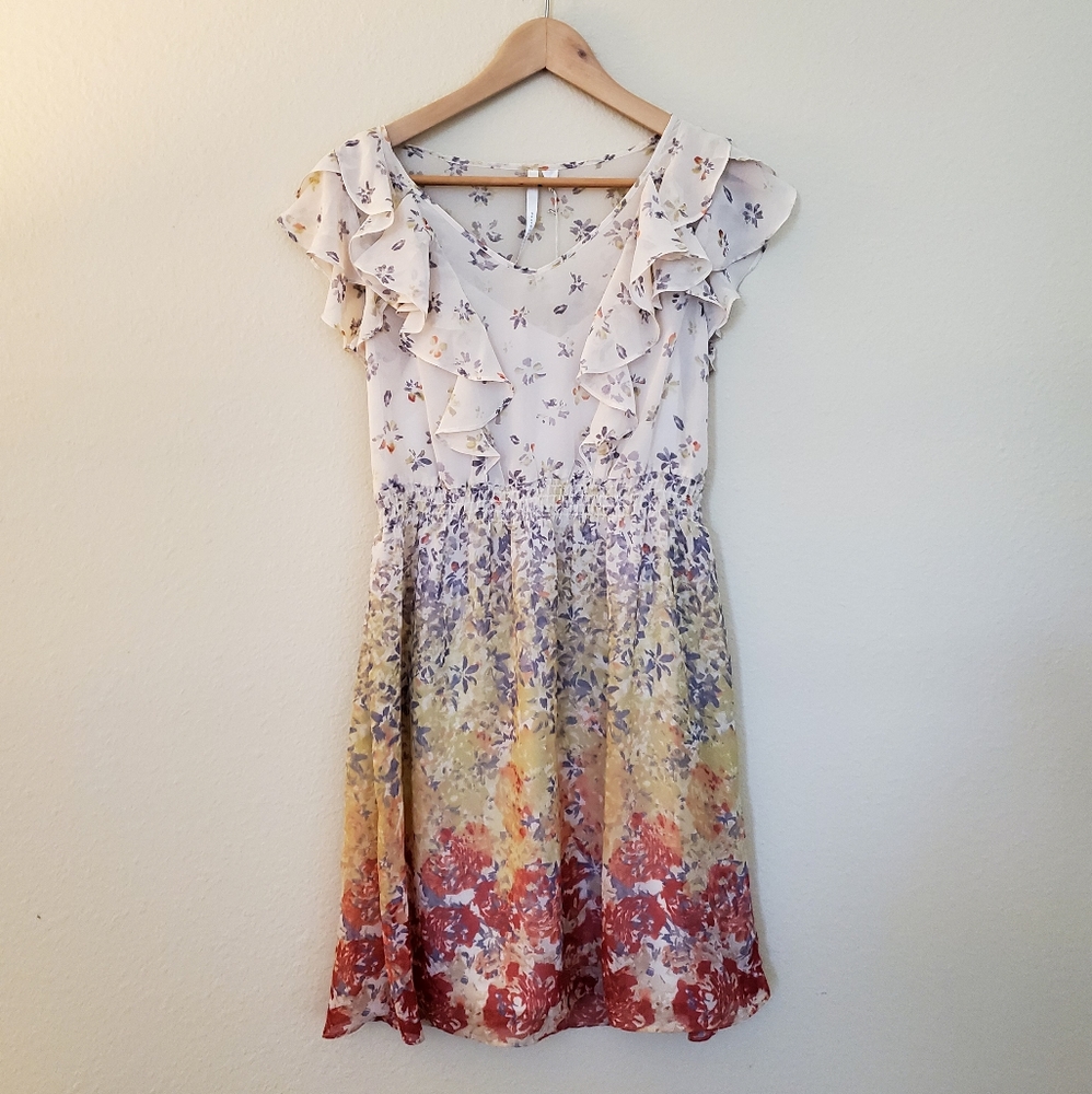 LC Floral Bohemian Dress